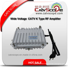 Wide Voltage 110-270V CATV K Type RF Amplifier/RF Booster